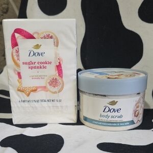 Sugar Cookie Sprinkle Beauty Bar & Body Scrub - Pink/White